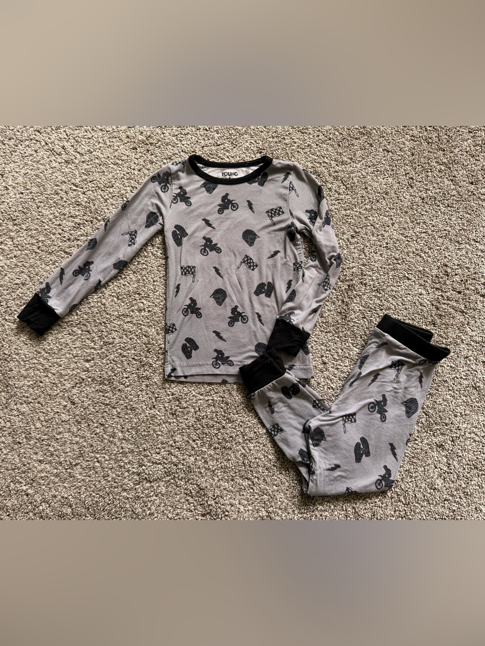 Young + Rad Moto Bamboo Pajamas
